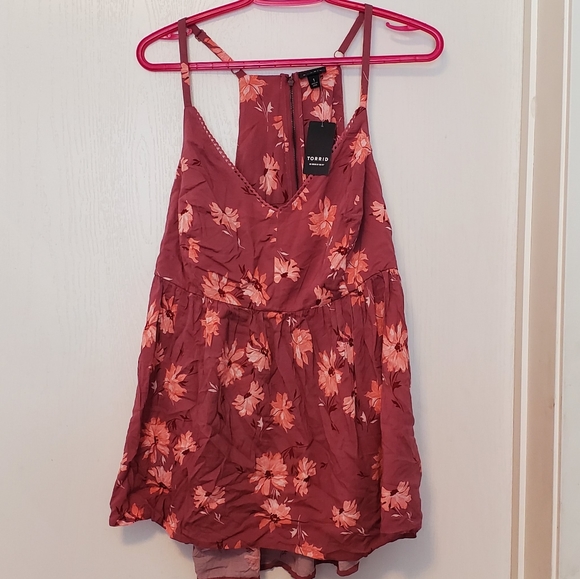 🆕️ Tank Pink floral - Picture 3 of 3